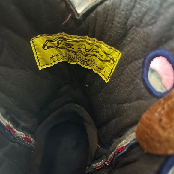 Boys American flag boots size 2 - Picture 2 of 4